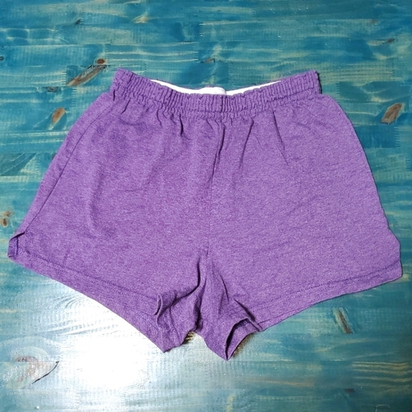 Soffe ATHLETIC SHORTS HEATHER PURPLE SMALL - Picture 1 of 5